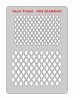 Paint Forge PFST003M STENCIL - DIAMONDS